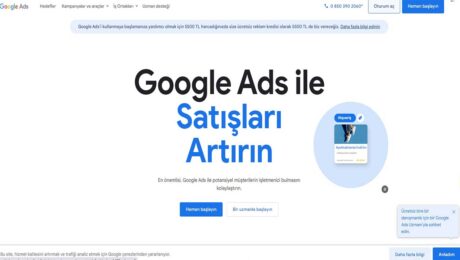 Google adwords giriş